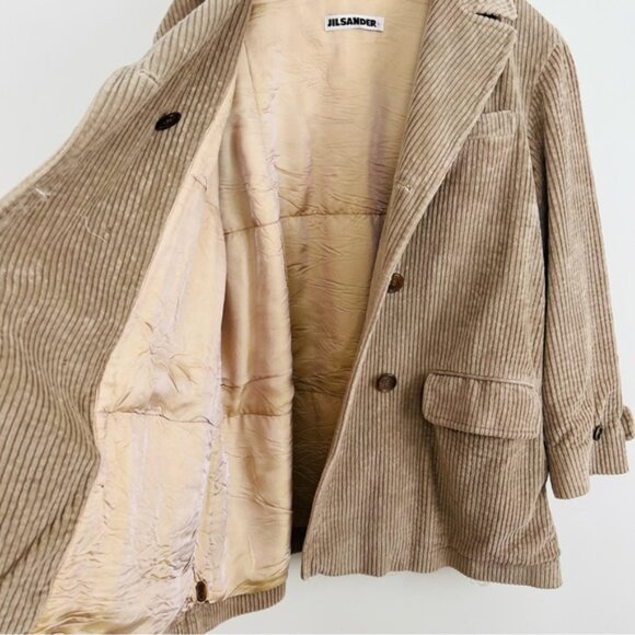 Jil Sander Corduroy Coat - Picture 6 of 11